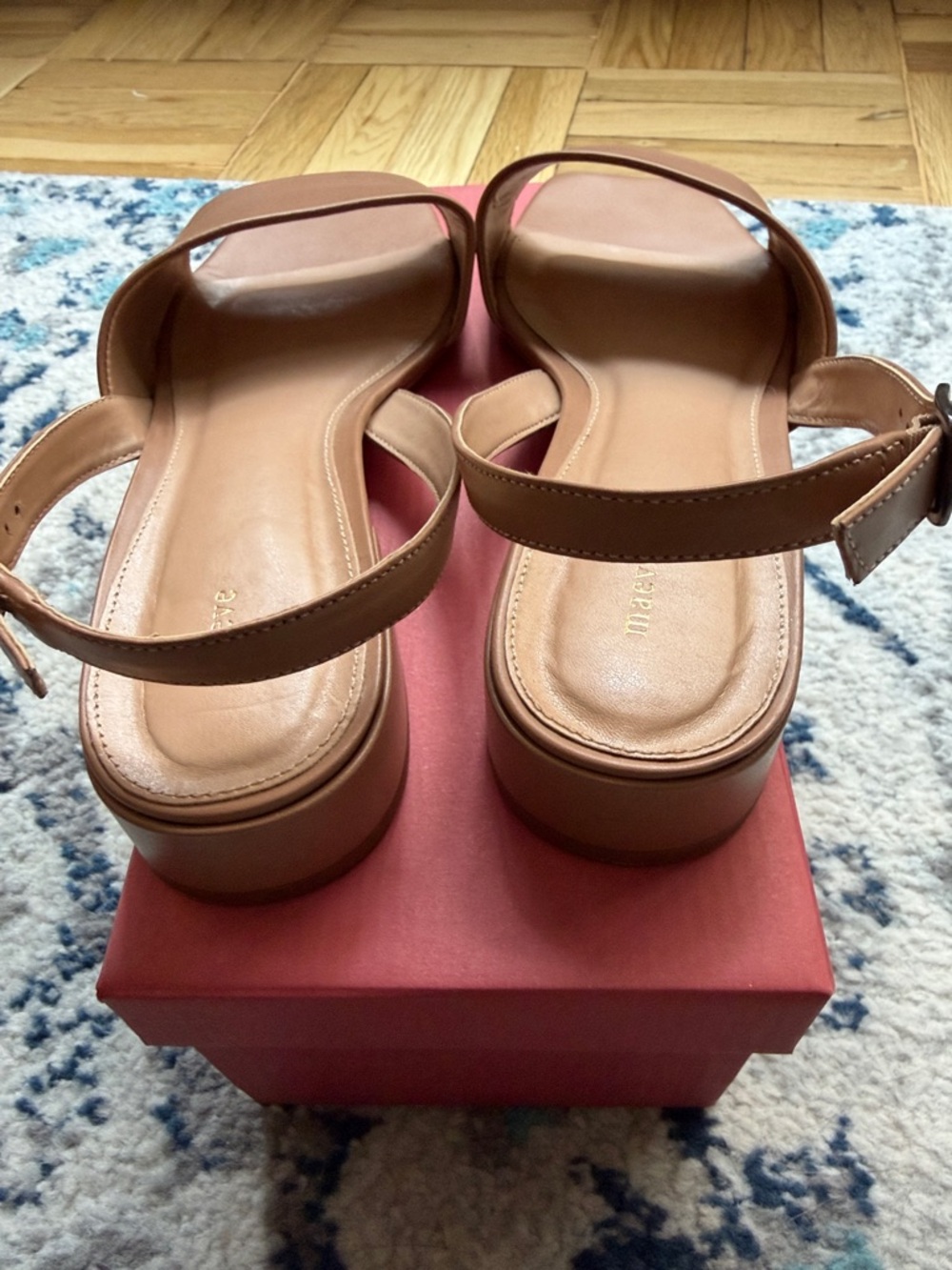 MAEVE
Asymmetric Slingback Heels - Tan - Picture 5 of 10